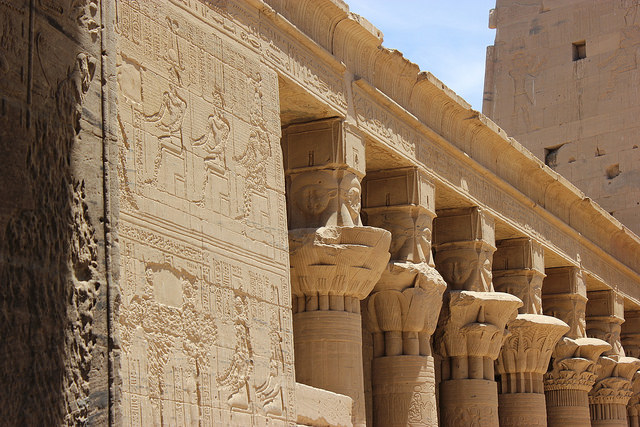 Detalle De Philae - Viaje A Egipto
