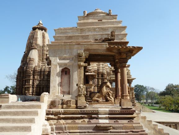 Detalle exterior templo de Khajuraho