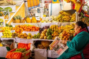 Mercado san pedro - Viaje a Perú
