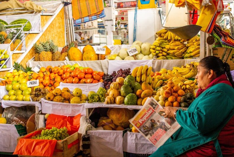 Mercado San Pedro - Viaje A Perú